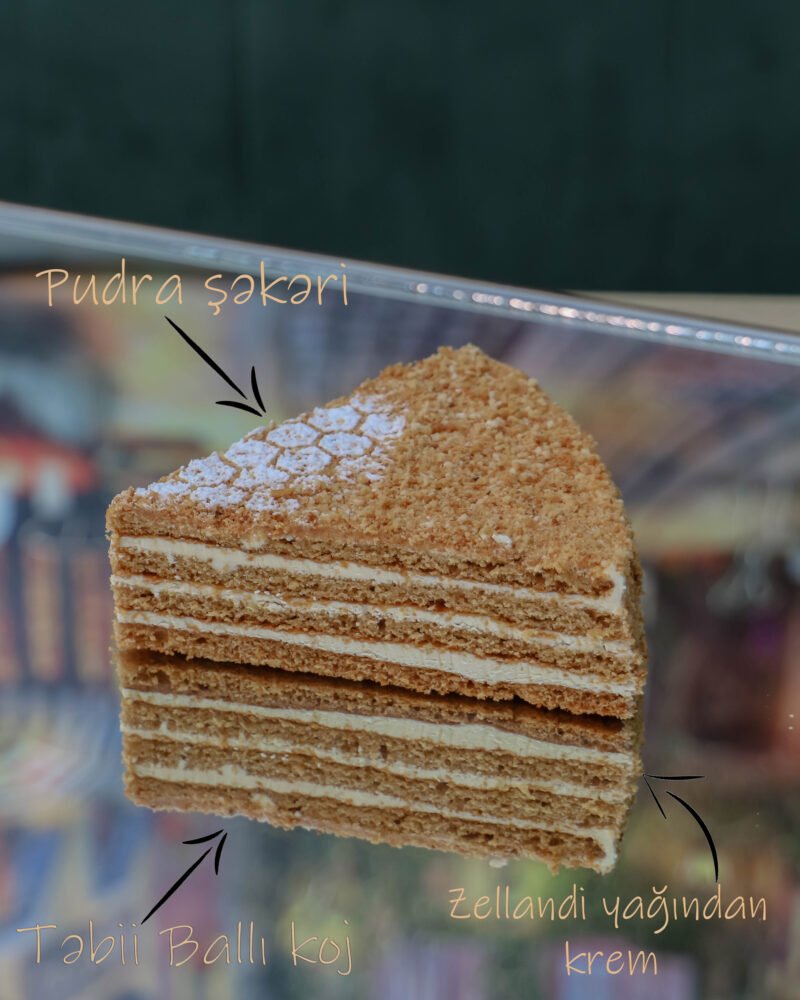 Ballı tort - dilim - Image 4